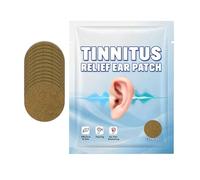 Woalopted Patchs de Soulagement des Acouphènes | Patchs Respirants Anti-Bourdonnements | 12 Respirants Pour Oreilles,Pour Avion Sommeil Natation Concours Concentration