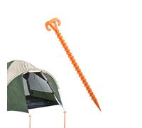 Woalopted Piquets De Sol - Piquets de 28cm Résistants au Vent | Sardines De Tente Camping Cornes De Chèvre Et pour Bâche,pour la Pelouse la Plage Le Pique-Nique la Randonnée la Chasse et la