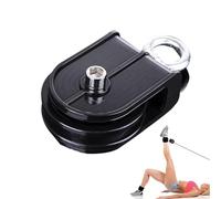 Woalopted Poulie de Remise en Forme - Poulie Simple, de Levage rotative à 360 ° Roue d'exercice de Fitness pivotante muette Robuste pour équipement de Gymnastique