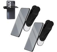 Woalopted Smartphone Camera Reflection Clip Kit, 2 Pièces Clip Réflexion pour Miroir D'appareil Photo pour Smartphone, avec Sac De Rangement Et Chiffon sans Poussière