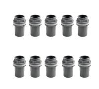 WOATOHO Lot de 10 raccords de tuyaux en PVC épais for Drainage, 20 à 50 mm, for Aquarium, Jardin, Irrigation, entrée et Sortie(Grey,40mm)