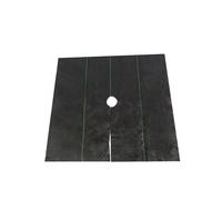 WOATOHO Lot de 5 Tapis Fins Anti-Mauvaises Herbes for Arbres de Jardin, 0,8 m/1 m/1,2 m, Couvre-Sol Noir for verger(1.2x1.2M)
