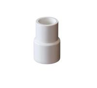 WOATOHO Raccord de Tuyau d'eau en PVC Blanc 16 mm, coude à 45 degrés, connecteur de Cadre de Serre Droit, 1 pièce(Pink)