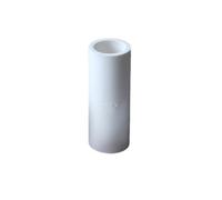 WOATOHO Raccord de Tuyau d'eau en PVC Blanc 16 mm, coude à 45 degrés, connecteur de Cadre de Serre Droit, 1 pièce(White)