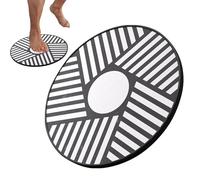 Wobble Balance Board - Wooden Exercise Standing Board, Non-Slip Stability Training, Core Strength Workout Equipment, Durable Sensory Fitness Deck | Ideal For Women, Athletes, Elderly Adults