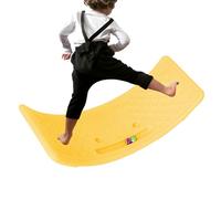 Wobble Board, Rocker Wobble | Planche d'entraînement incurvée, jouet d'apprentissage sensoriel | Entraîneur d'exercices pour garçons et filles, planche d'entraînement pour salle de classe, jardin, ma