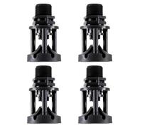 Wobbler Lot de 4 arroseurs d'arrosage rotatifs à 360 degrés pour pelouse et ferme 1,27 cm