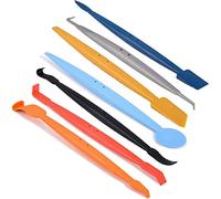 Woboren Ensemble de 7 types de raclette en vinyle magnétique micro pour le lissage des vitres de voiture - Outil de lissage pour autocollant d’emballage de véhicule (1 ensemble)