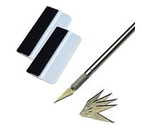 Woboren Vitrage de véhicules de Window Outil de Film pour Fenêtre Durable Ensemble d'outils Car Emballage Teinte Vinyle Installation Raclette