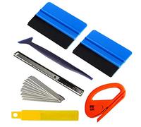 Woboren Vitrage de véhicules de Window Outil de Film pour Fenêtre Durable Ensemble d'outils Car Emballage Teinte Vinyle Installation Raclette