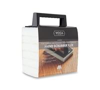 Woca Kit de nettoyage flexible avec 5 tampons de polissage blancs