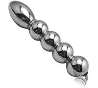 WOCAO Électrostimulation Acier Inoxydable Prostate/Anal/Butt Plug Stimulateur Électrochoc Plug Anal/Anal Gode Fétiche Torture SM Sex Toy Estim Stimulateur Électrique Masseur-A5