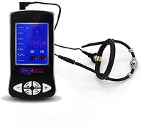 WOCAO Ensemble de pénis d'électrostimulation Cock de stimulation d'électrochoc/pénis et gland/agrandissement du pénis Cockring de choc électrique jouets sexuels pour hommes