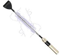 WOCAO Fouet en cuir Stimulation électrique E-Stim/Electro-Massage Clitoris/Point G/Pénis/Anal/Mamelon/Sein/Chatte Couples Sex Toys Fétiche Esclaves Charge Usb