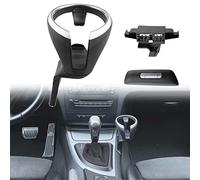 Wocch Porte-gobelet de siège Avant Amovible pour BMW 135i 128i X1 E82 E84 E88 E81 E82 E82e E87 E87n, Support de Tasse à café avec kit de Montage de Base 51160443082 51169144632 Accessoires de Voiture