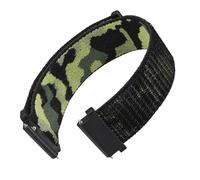 WOCCI 18mm Réglable Nylon Bracelet Montre avec Fermeture Auto-agrippante, Bande Sport pour Homme et Femme (Jungle Camo)