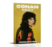 WOCGHWPOT Conan Gray Poster imperméable Found Heaven - Décoration murale pour salon, salle de bain, cuisine - Impression moderne - Facile à nettoyer - 30 x 45 cm - Style cadre
