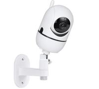 wochel Support de moniteur bébé réglable pour HelloBaby HB65/HB40/HB6550/HB66/HB6339/HB6550 Pro, ANMEATE SM935E, support mural universel pour babyphone avec vue parfaite et facile à installer