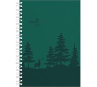 Wochenplaner Nature Line Forest Ringbuch 2027: Buchkalender A5 (15x21 cm) - Wochenplaner mit 4-sprachigem Kalendarium, Monatsübersicht & Notizbereich, für Beruf, Schule & Alltag