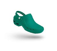 WOCK Bloc Open à Bride, Sabot Medical de Travail Antistatique, ESD Con Parfum de Citron, Chaussure Unisexe antidérapant et lavé en Machine