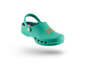 WOCK Nube avec Semelle, Sabot Infirmière Antidérapant Léger, Sabot Medical