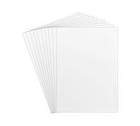 wocpvm 10pcs A4 Feuilles de Mylar, Feuilles de Pochoirs Vierges en Mylar