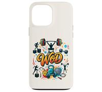 WOD Entraînement Muscu Fitness Wall Ball Kettlebell Sport Coque pour iPhone 13 Pro Max
