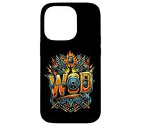 WOD Entraînement Muscu Fitness Wall Ball Kettlebell Sport Coque pour iPhone 14 Pro