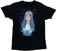 WOD Junji Ito Collection Tomie Horror Short Sleeve Tee Shirt Black Men’S Manches Courtes(Small)