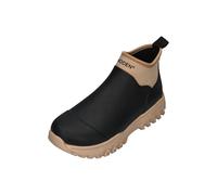 Woden Femme Irene Waterproof Bottes de Pluie, Black Coffee Cream, 42 EU