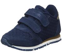 WODEN KIDS Ydun Suede Mesh Kids Chaussures First Walker, Bleu Marine, 27 EU