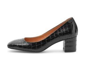 Woden Marie Low Croco Black Taille: 40 | Pumps Outlet | Femme | Le Noir