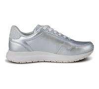 Woden Nora Natural Soft Metallic Silver Taille: 38 | Baskets Outlet | Femme | Gris