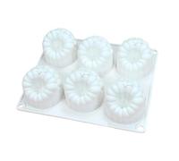 Wodesitiy Moule en silicone framboise | 6 cavités framboises anti-adhésif de qualité alimentaire | Moules en silicone - pour chocolats, bonbons, gelées, pâtisserie, crème glacée, anniversaire de