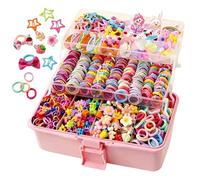 Wodesitiy Petits Accessoires Cheveux pour Filles,Élastiques à Cheveux - Accessoires Enfant | Pour fêtes, anniversaire, carnaval, école, cadeau pour chaussette de Noël, décoration de robe