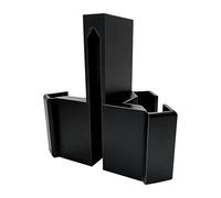 Wodesitiy Support pour appareil photo de tennis, filet de tennis, support de téléphone portable pour courts de tennis, double perspective, support imprimé 3D pour enregistrement, analyse de jeu