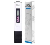 Wodesitiy Testeur Qualité Eau - pH-mètre Intelligent 2-en-1 pour l'eau Potable | Bandes De Précision pour Test Hydrique - pour la Maison, Piscine, Spa, étang, Aquarium, Culture et Laboratoire
