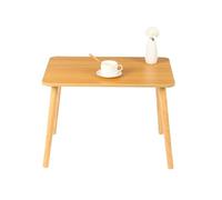 WODFARR Petite Table d'appoint en Bois, Table de Lit pour Salon, Chambre à Coucher, Balcon (Noyer, 60x40x40cm)
