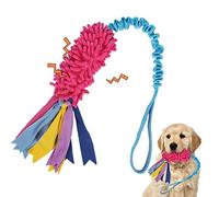 Wodoca Jouet à tirer pour chien - Jouet à mâcher agressif en corde avec fort couinement, idéal pour les grands chiens, facile à nettoyer, fabriqué à la main