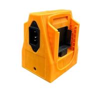 Wodsty Adaptateur convertisseur de batterie à 2/4/6 emplacements pour outils électriques BL1830 BL1840 BL1850 BL1860, matériau ABS léger, jaune