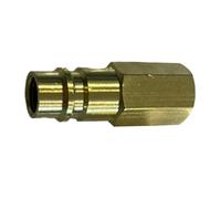 Wodsty Adaptateur de climatiseur de voiture pour R134A avec construction en laiton 6,35 mm, filetage SAE LP, convertisseur basse tension pour réparation automobile AC