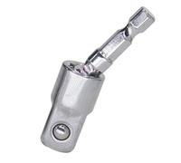 Wodsty Adaptateur de douille 1/4 3/8 1/2" pour perceuse manuelle, convertisseur hexagonal à carré, outil d'installation de perceuse en acier au carbone