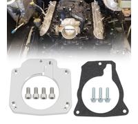 Wodsty Adaptateur pour commande électronique de l'accélérateur | Adaptateur de clapet d'accélérateur à 3 trous vers 4 trous pour collecteur d'admission LS2 LH6 L92 Noir