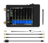 Wodsty Analyseur de spectre portable, 71,1 cm, analyseur de fréquence minuscule portable avec générateur de signal pour HF/VHF/UHF (01 MHz-960 MHz)