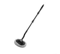 Wodsty Balai de lavage de voiture télescopique 80-120 cm, brosse chenille, angle de 15°, amovible, n'abîme pas la peinture