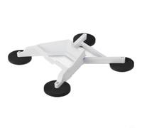 Wodsty Base magnétique en alliage d'aluminium pour Starlink pour mini 200 lbs, support pour camion bateau pour camping-car noir (blanc)