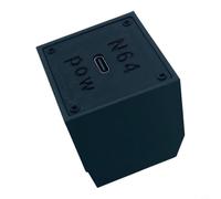 Wodsty Bloc d'alimentation compact 15 V 3 A pour Nintendo 64 N64 avec port USB-C, carte d'alimentation fiable Noir