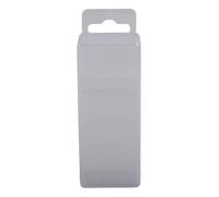 Wodsty Boîte de rangement transparente pour accessoires de perceuse, organiseur télescopique extensible en 3 tailles différentes, pour une solution d'emballage d'outils IC robuste pour jardin et