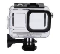 Wodsty Boîtier étanche pour Insta360 Pro 2, étui de plongée anti-buée en polycarbonate transparent pour prises de vue sous-marines et pluie