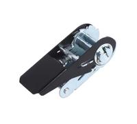 Wodsty Boucle de sangle d'arrimage robuste en alliage d'aluminium de 2,5 cm avec force de traction sûre de 0,8 tonne pour la fixation du fret et le transport logistique